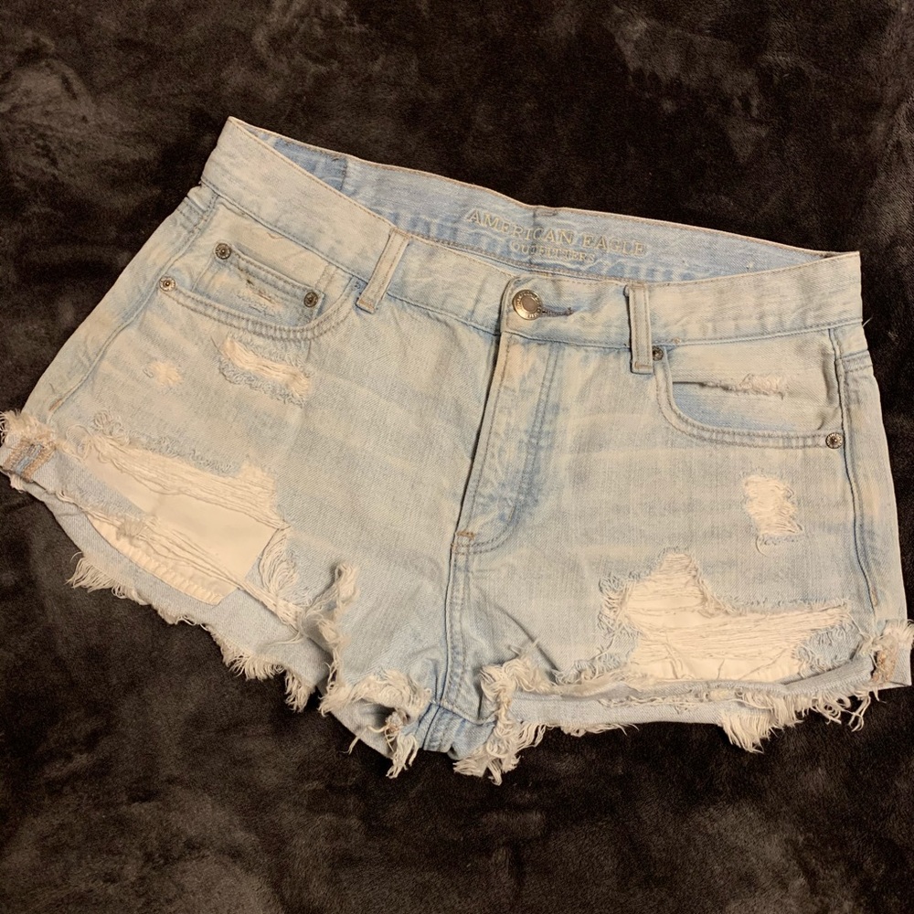 2/$20 Distressed jean shorts